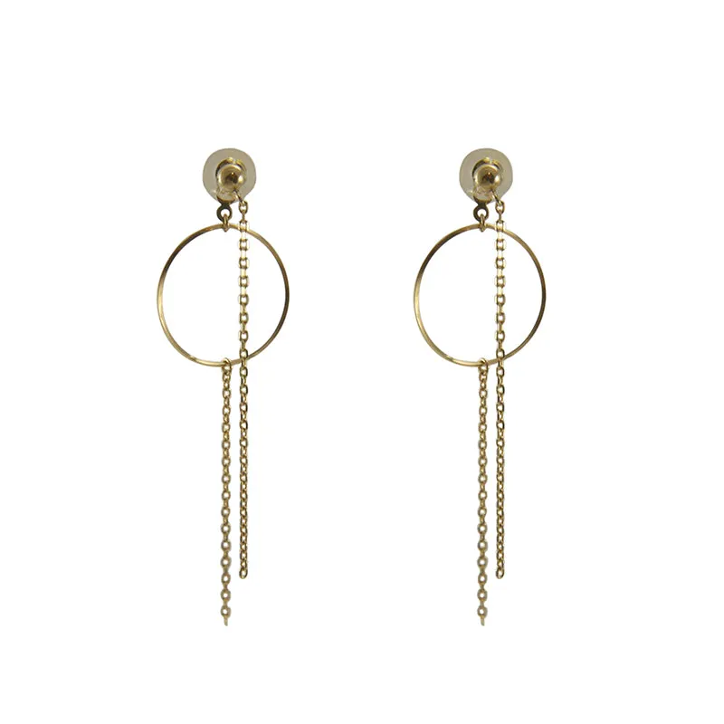 10K real Gold 0.94g Earrings