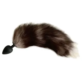 17" Raccoon Tail Anal Plug