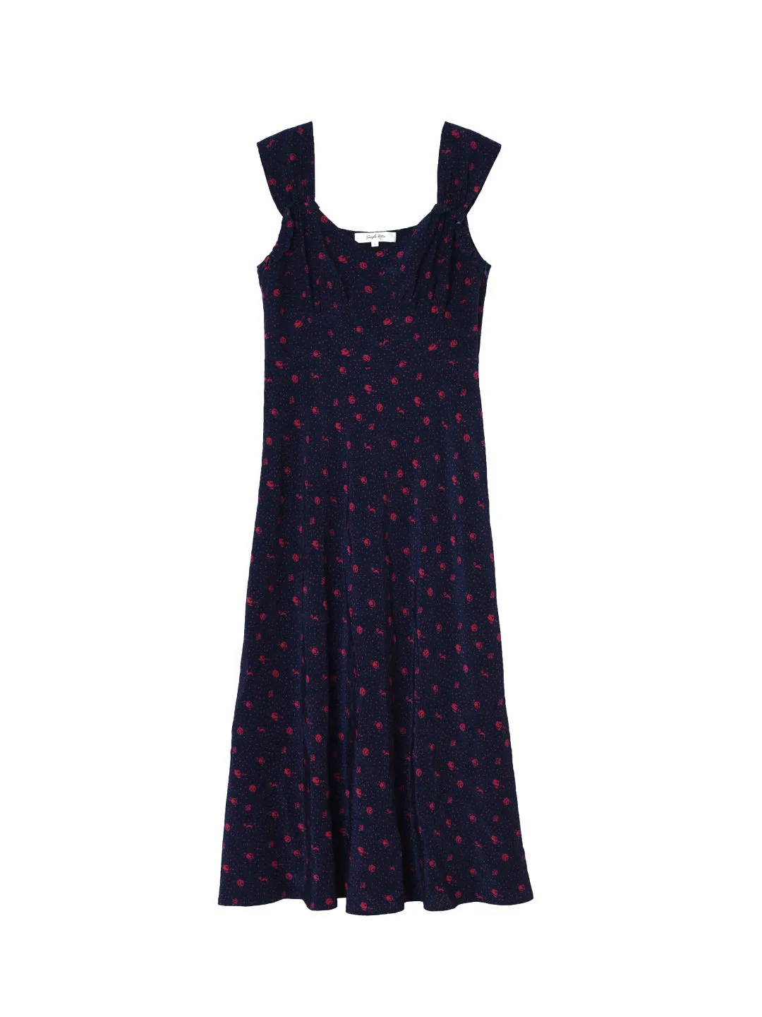 Adriana Waist-skimming French Tank Dress