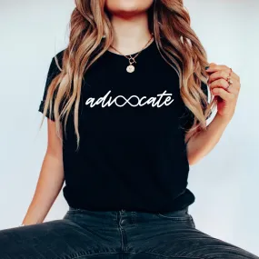 Advocate • Black Tee