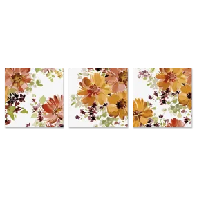 Autumn Joy, Style A, B & C, Set Of 3 , By Katrina Pete