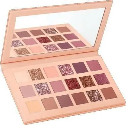 Bingeable High Pigmentation 18 Colors Nude Edition Eye Shadow Palette with Es-17 (2) HNH 16 Multi Colors Professional Eye Shadow Palette (Multicolor)