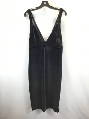 Black Dress Casual Midi Express, Size 12