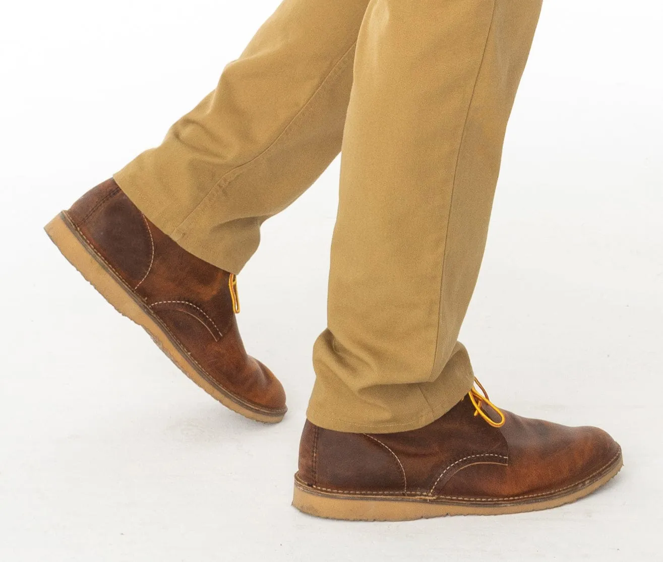 Comfort Canvas Pants - Camel