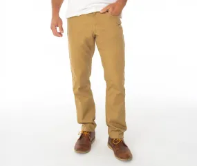 Comfort Canvas Pants - Camel