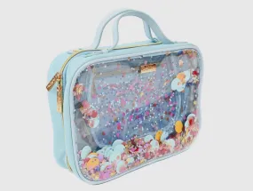 Confetti traveler makeup and cosmetic bag