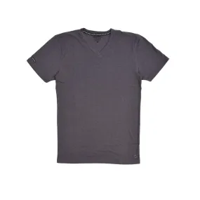 Deck Logo Premium V-neck - Charcoal Grey