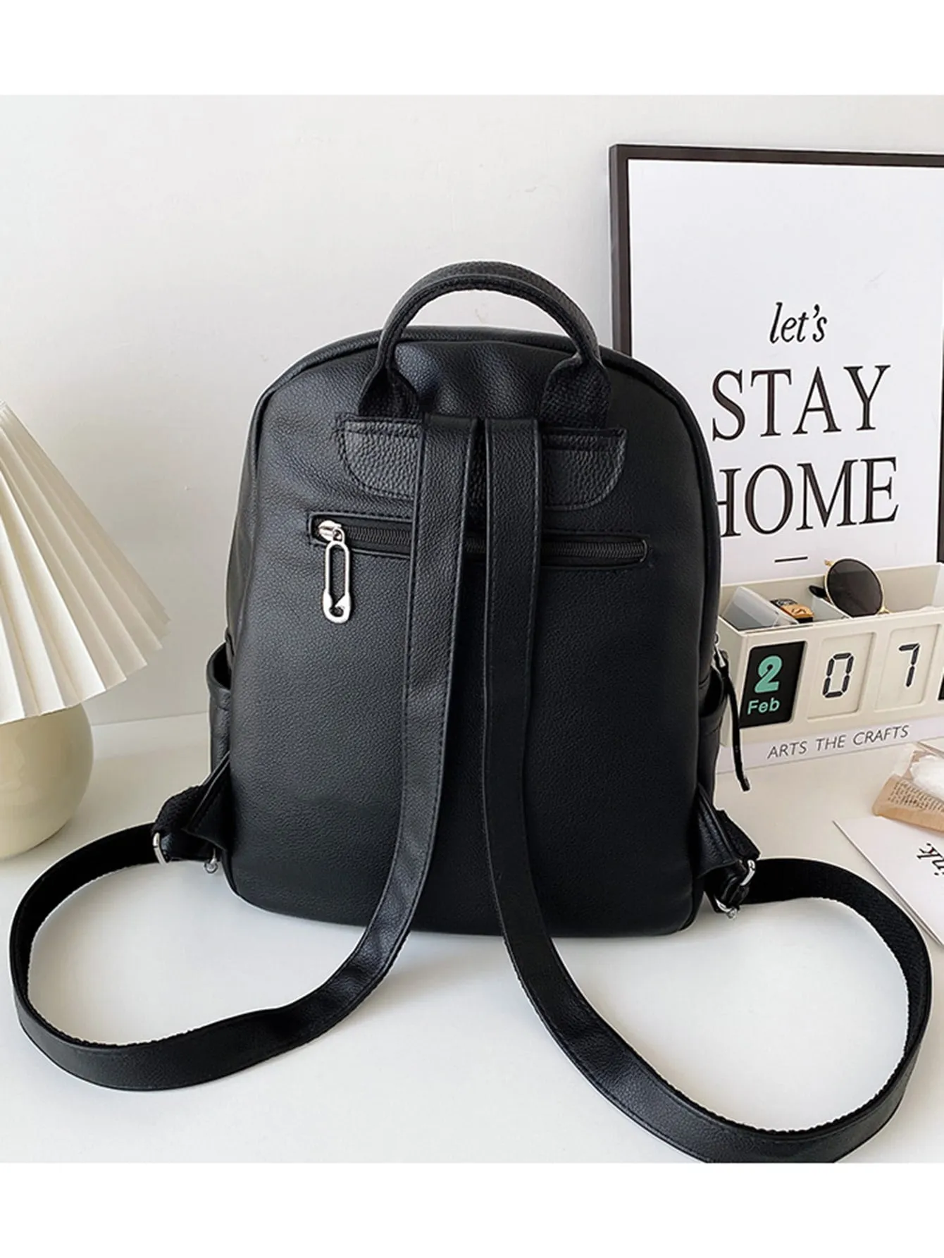 Double Zip Front Backpack