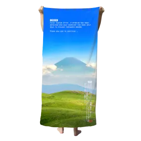 Fatal Error Beach Towel