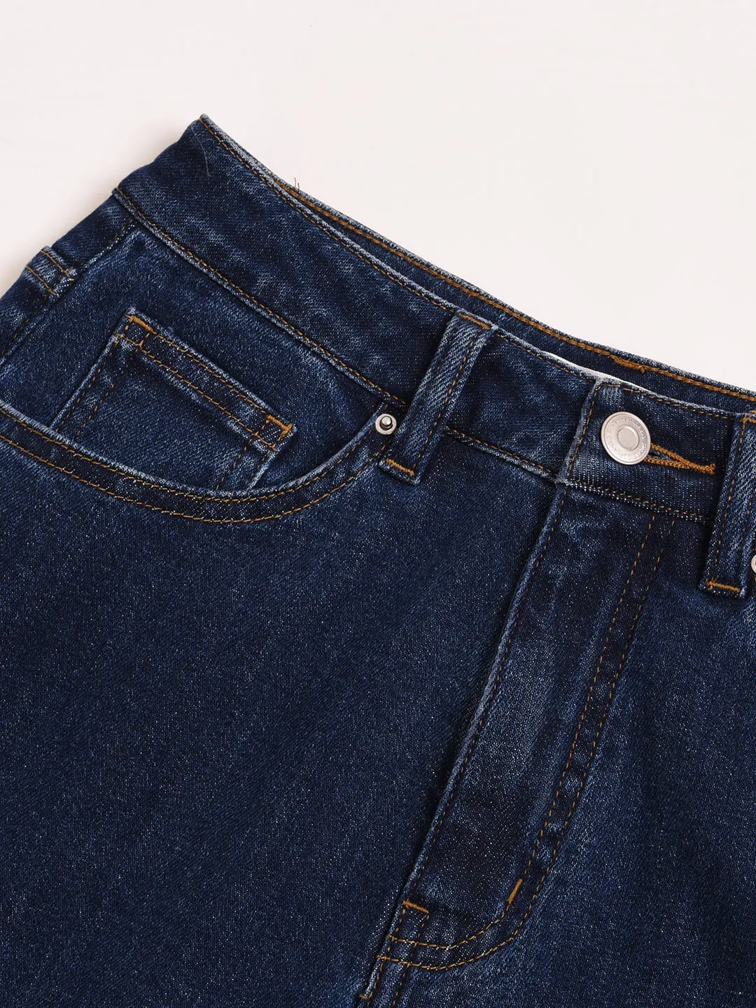 【Final Sale】 Felicia Straight Denim Blue Jeans