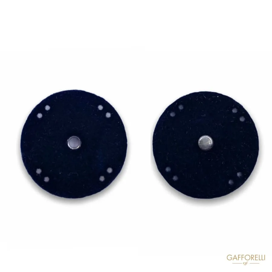 Flocked Snap Buttons B137 - Gafforelli Srl