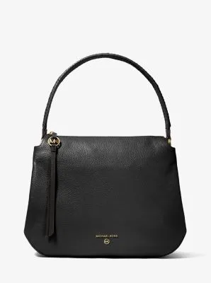 Grand Large Pebbled Leather Shoulder Bag