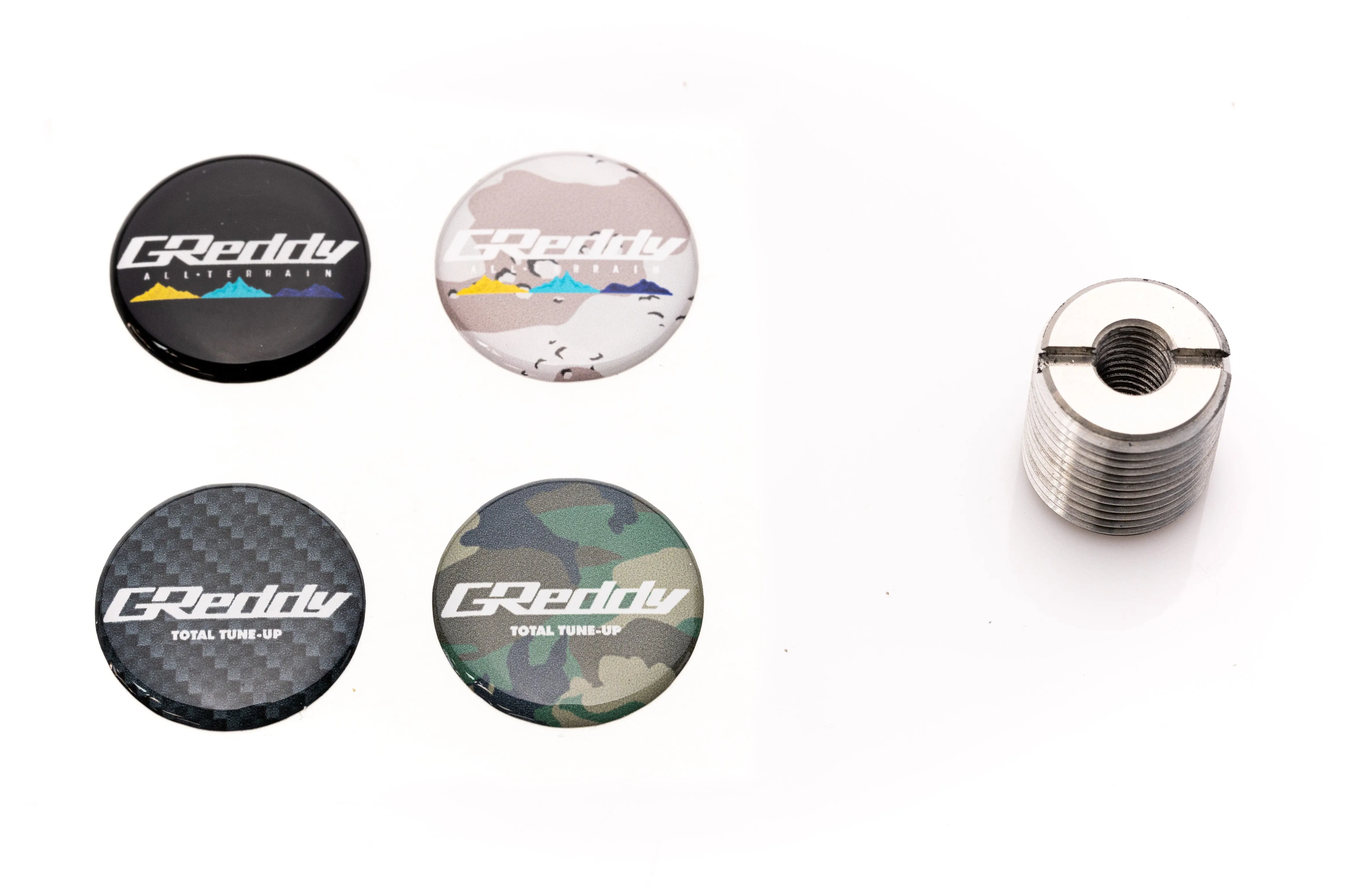 GReddy Shift Badge Sets (or Auto Trans Adapter set) - ShopGReddy Exclusive