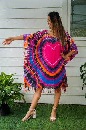 Heart Hand Dyed Kaftan