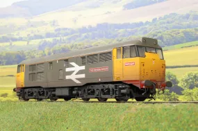 Heljan O Gauge 3120 Class 31 Railfreight Grey/ Yellow '31296' 'Tren Nwyddau Amlwch' - Weathered