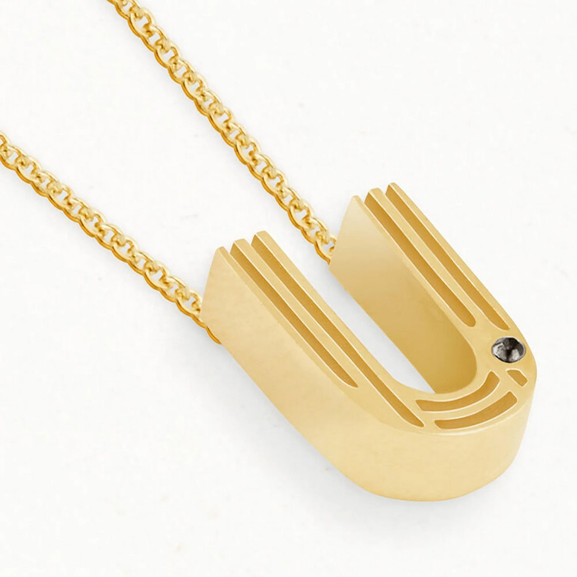 Initiale U Jewellery - Gold