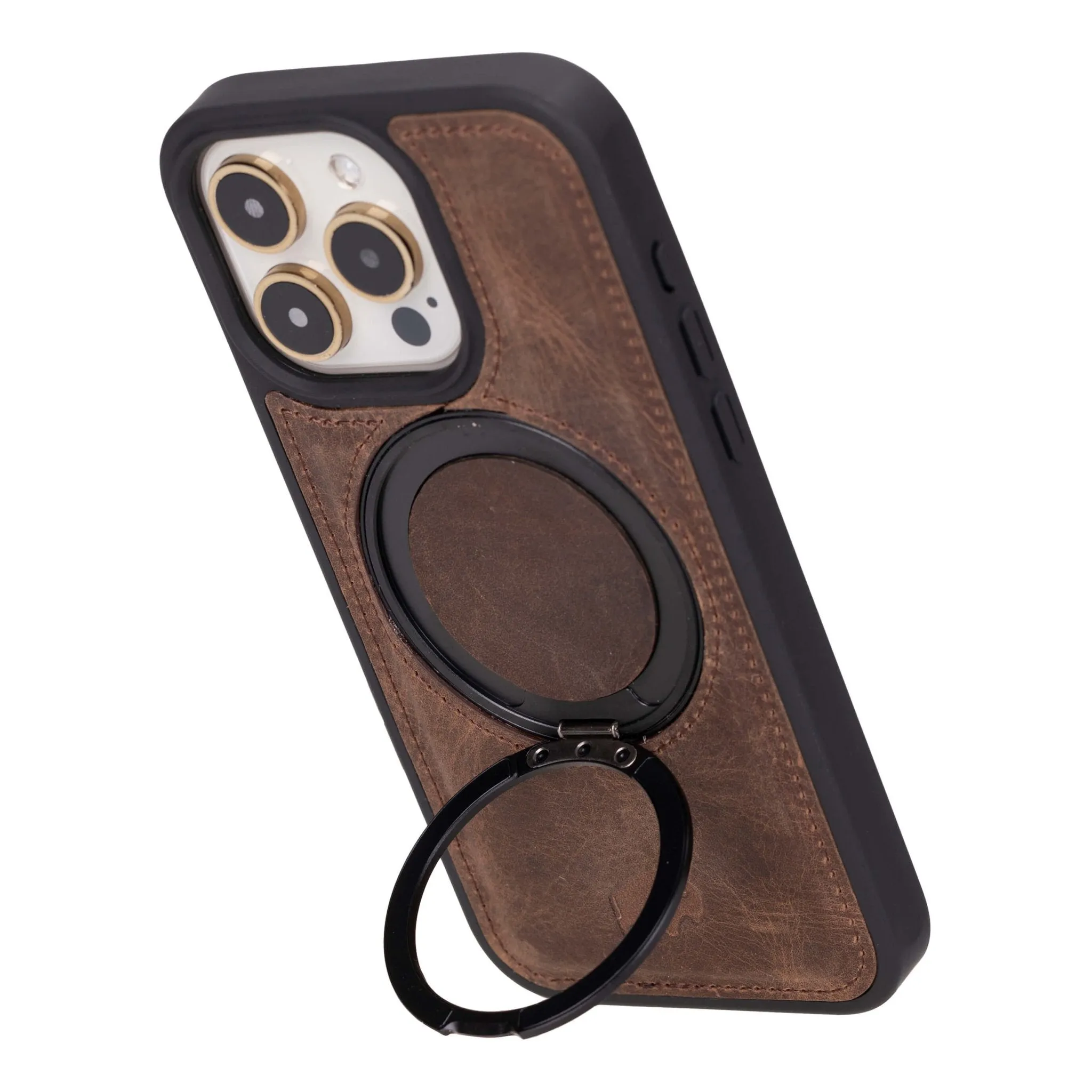 Loop iPhone 15 Pro Max Case, Distressed Coffee