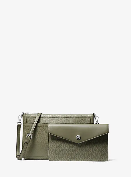 Maisie Medium Pebbled Leather 3-in-1 Crossbody Bag