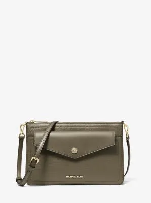 Maisie Medium Pebbled Leather 3-in-1 Crossbody Bag