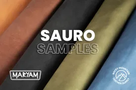 Maryam - Sauro - Veg Tanned Premium Horse Front Leather (SAMPLES)