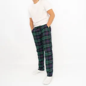 Old Navy Mens Green Tartan Plaid Flannel Pyjama Bottoms