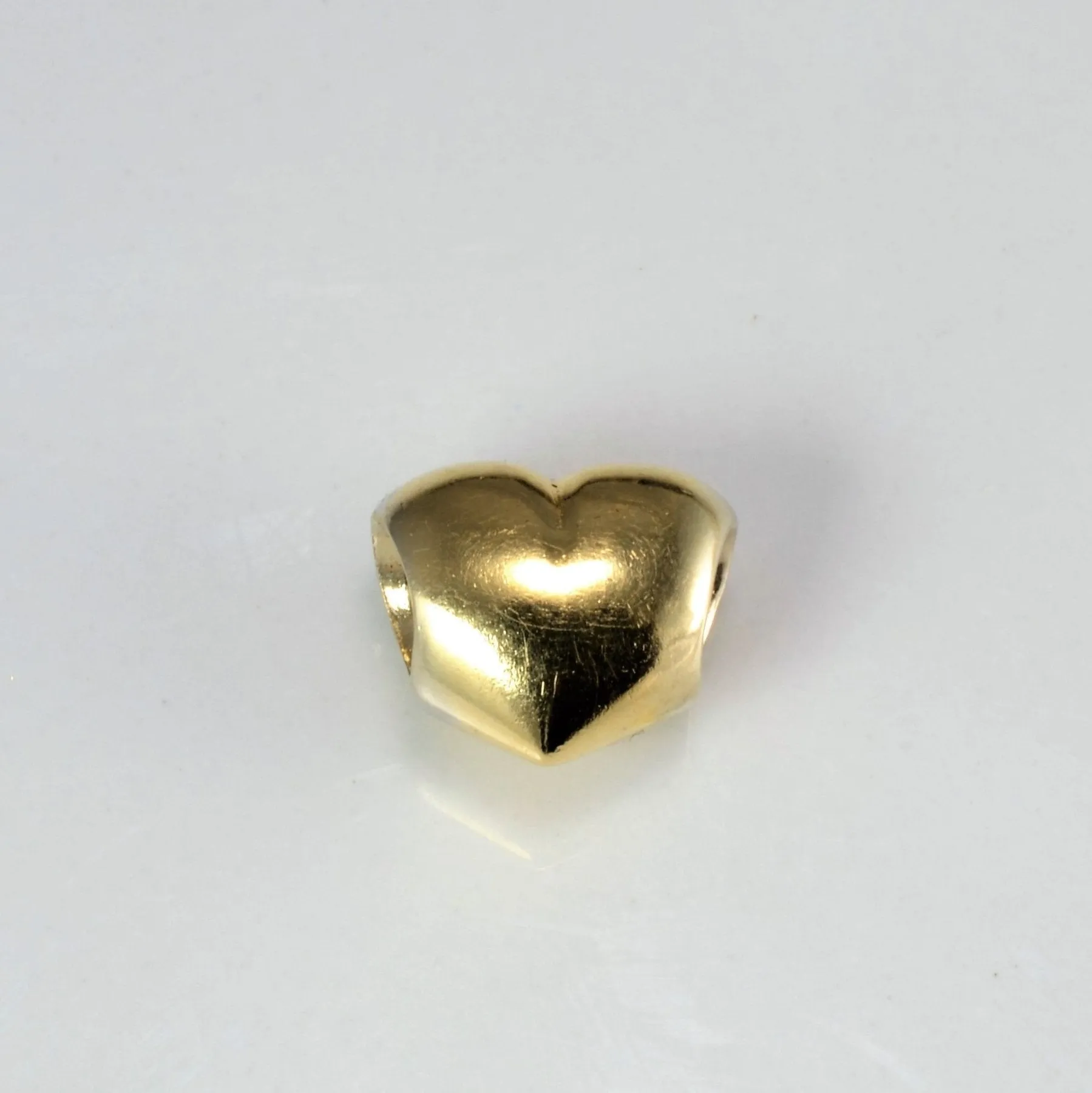 'Pandora' 14K Gold Heart Charm