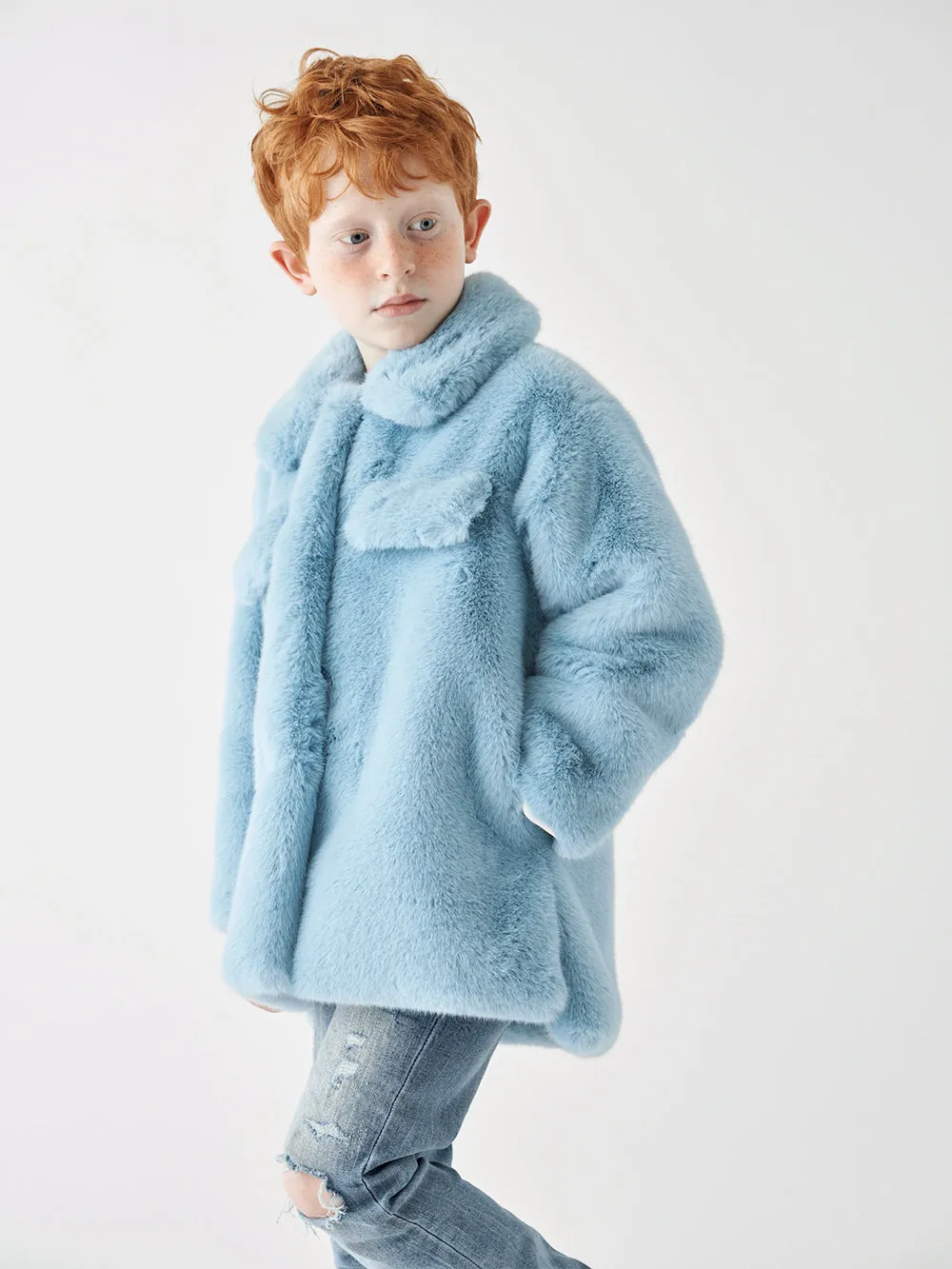 [REFURB] KIDS FAUX FUR HANYU JACKET