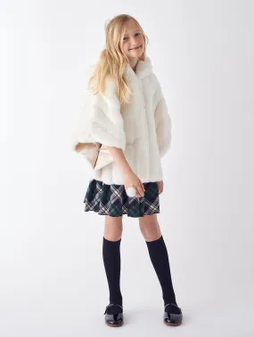 [REFURB] KIDS FAUX FUR HE PONCHO