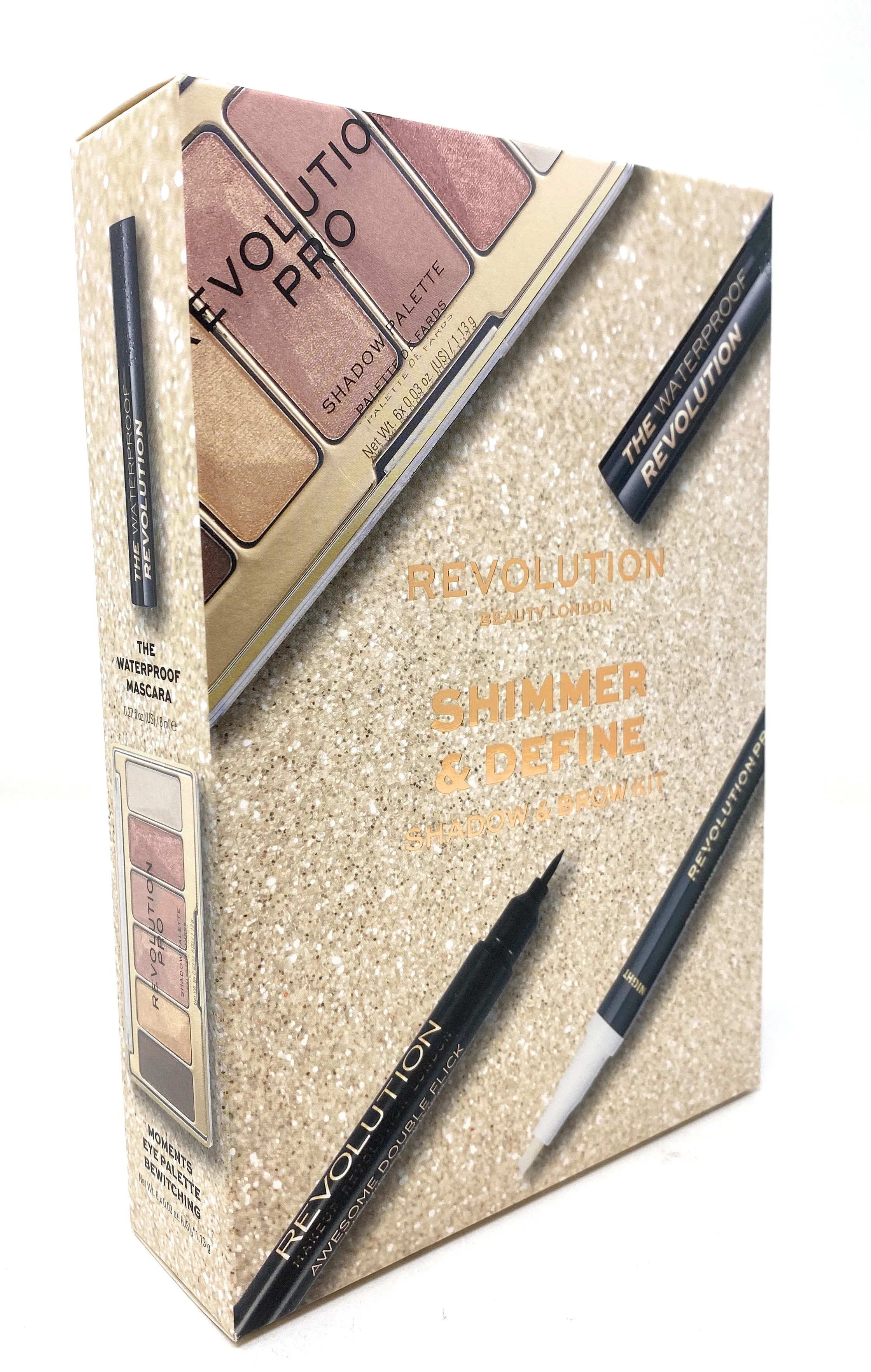 Revolution Makeup Shimmer & Define Shadow & Brow Kit