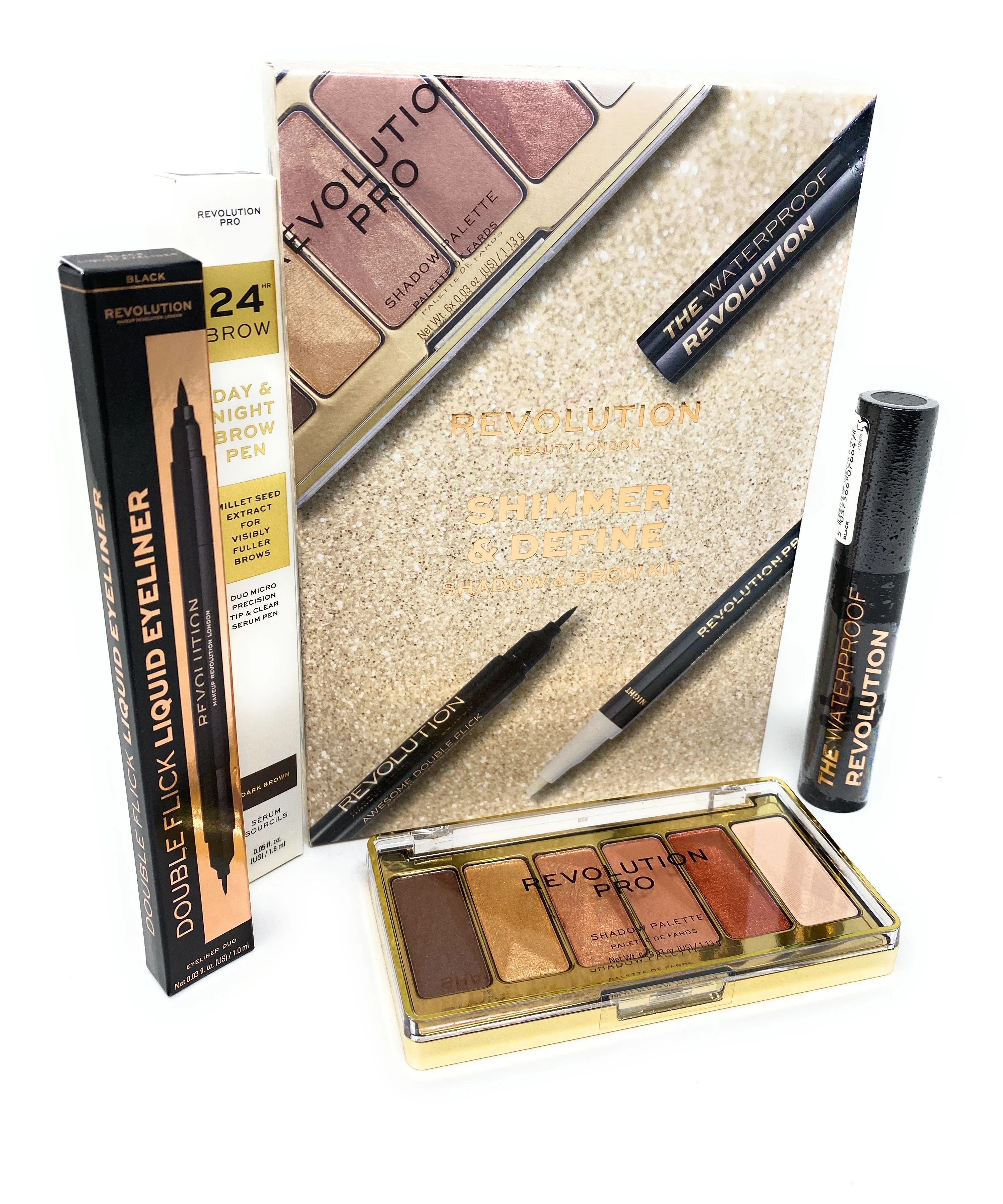 Revolution Makeup Shimmer & Define Shadow & Brow Kit