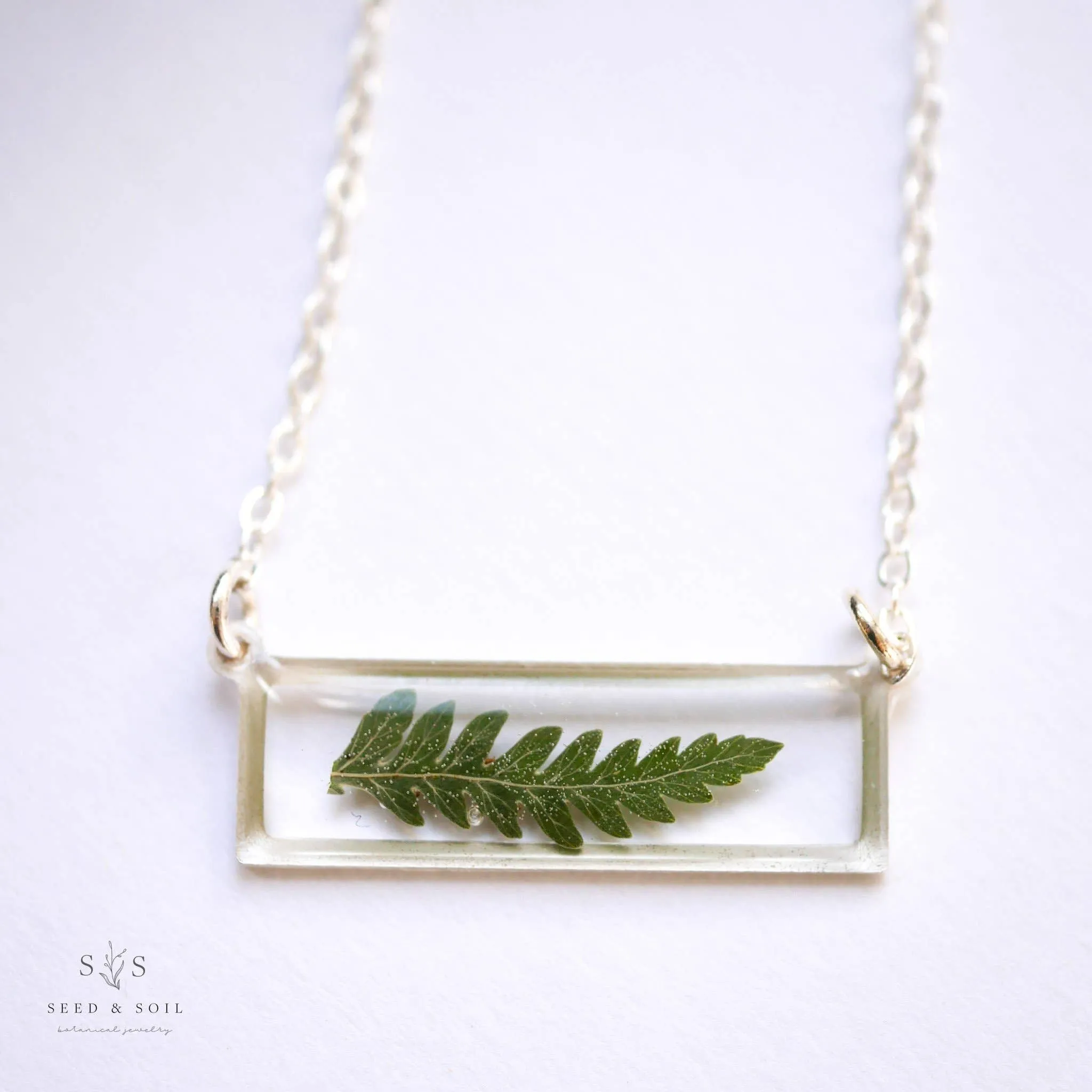 Seed & Soil Minimalist Bar Necklace