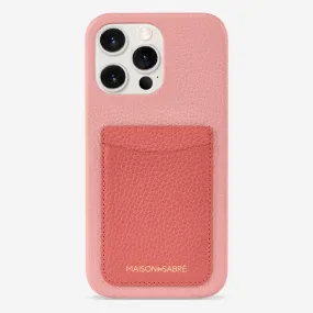 The Card Phone Case iPhone 12 Pro Max - Coral Lily